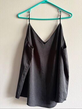 Express Black V-Neck Spaghetti Strap Camisole